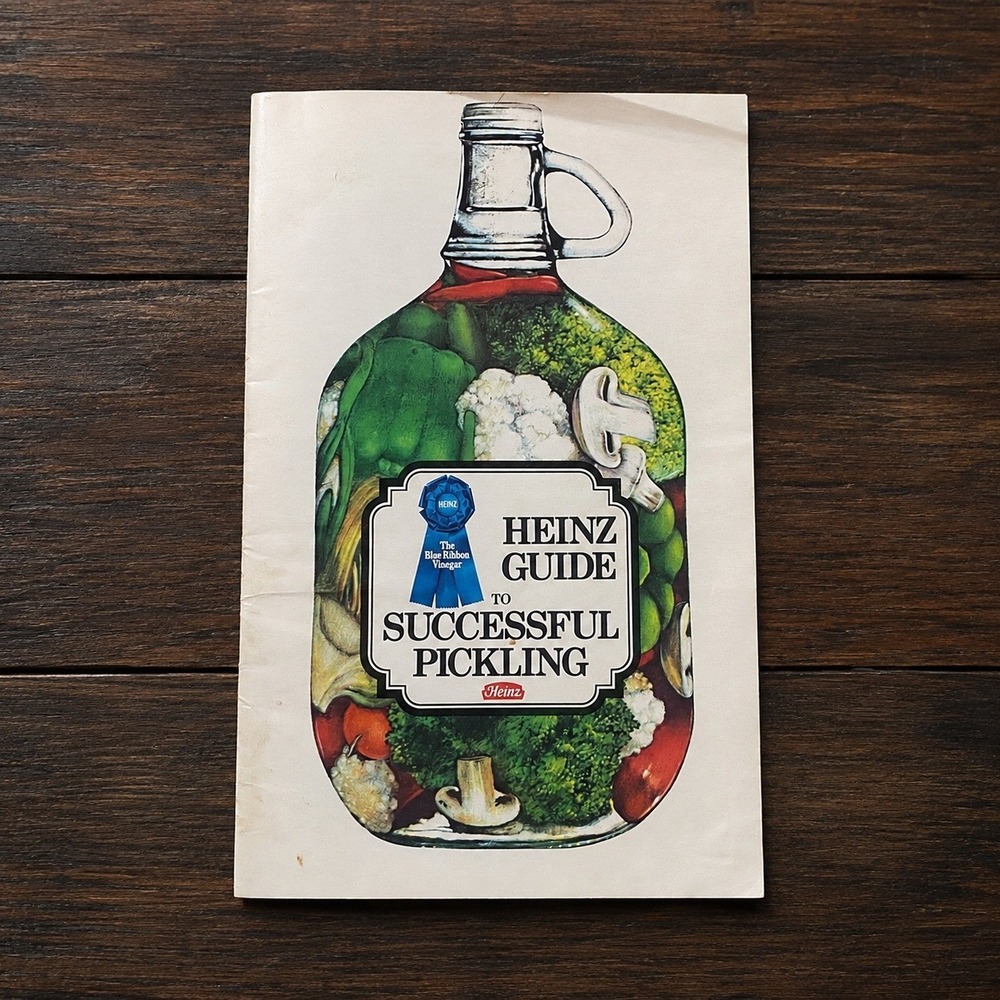 Vintage 1976 Heinz Guide to Successful Pickling Cookbook Recipe Booklet USA VG